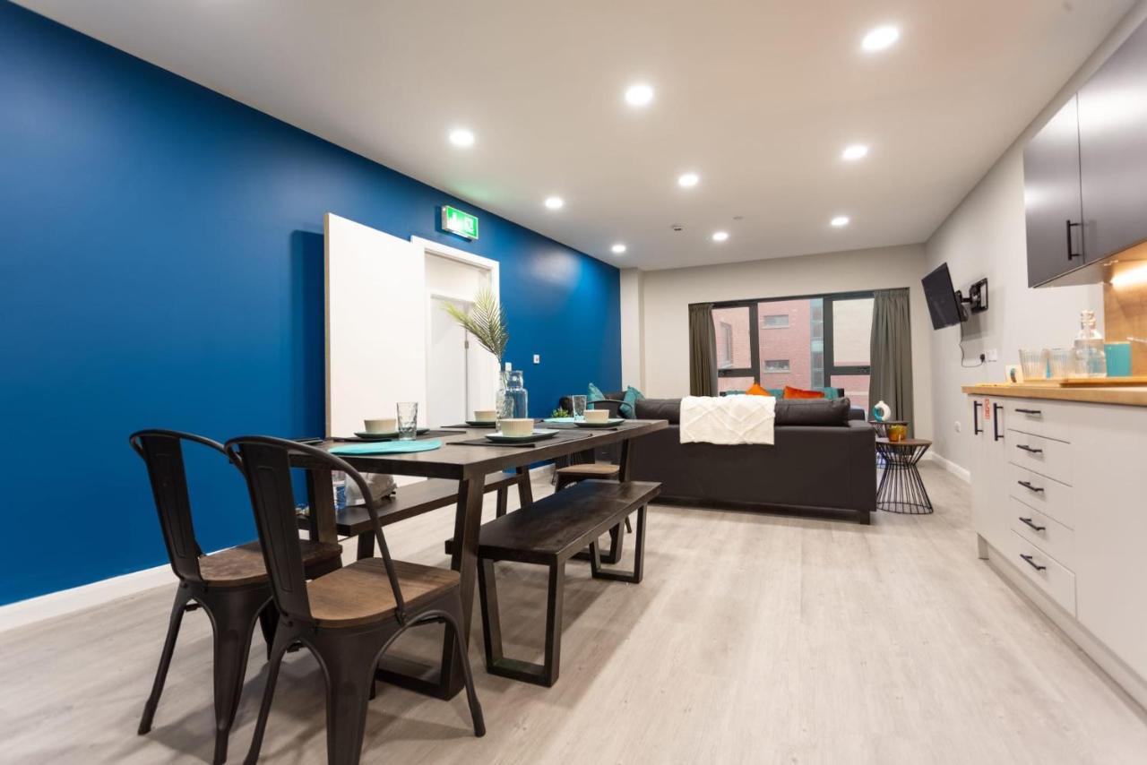 Cosy Ensuite Bedrooms At Electric Press Near Sheffield City Centre Exterior foto
